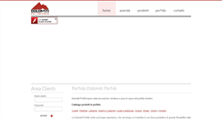 Desktop Screenshot of dolomitiporfidi.com